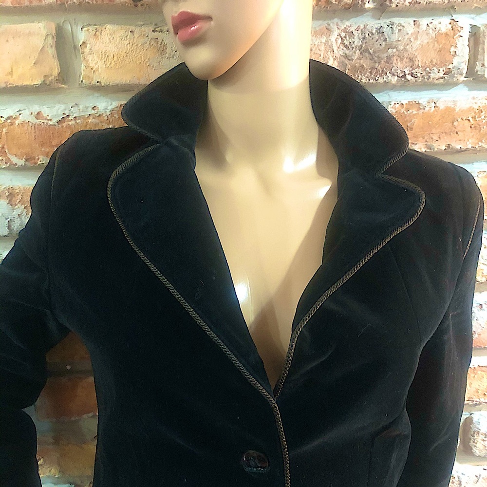 Vintage velvet jacket